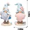 Coastal Ocean Gnome Figurines – Hand-Painted Resin Beach Gnomes with Seashell & Starfish Hats, Summer Sea Decorations for Indoor Home, Bedroom & Tabletop, for Ocean Lovers